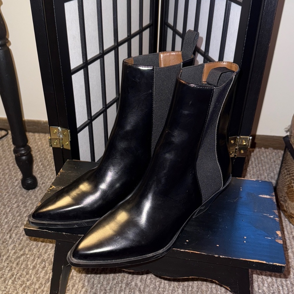H&M Black Ankle Boots - Picture 1 of 7